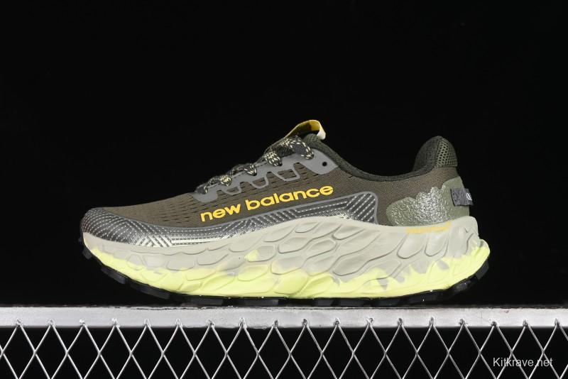 New Balance Fresh Foam X More V3TDS Low-Top Running Shoes with Durable Slip-Resistant Outsole - MTMORCA3