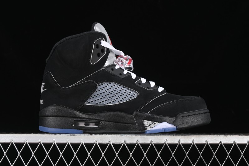 Nike Air Jordan 5 Retro Black Metallic Reimagined Basketball Shoes - HF3975-001