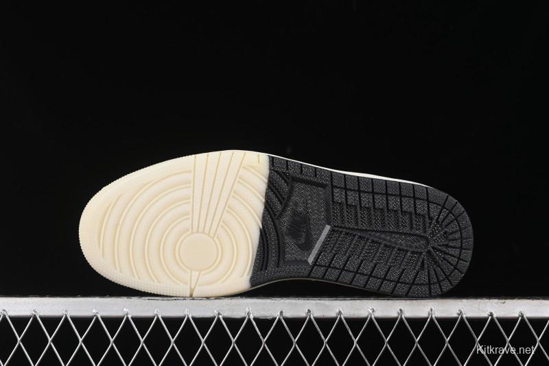 Nike Travis Scott x Fragment Design x Air Jordan 1 Low OG SP AJ1 Retro Sneakers - JH6089-002