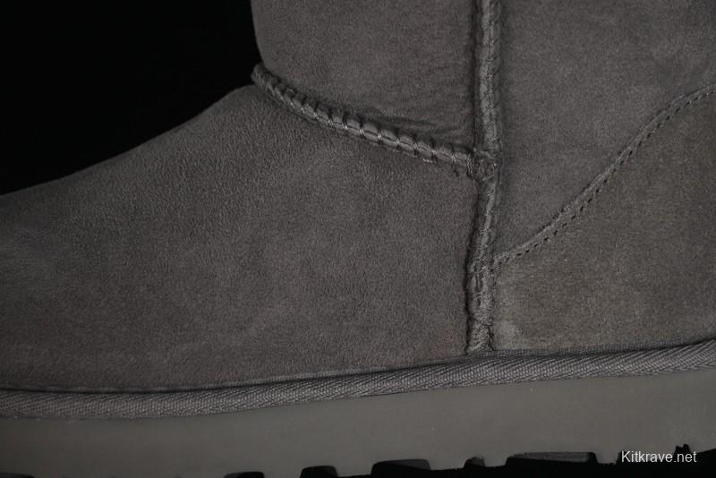 UGG Classic Ultra Mini II Short Boots with Genuine Wool Lining - 1016222
