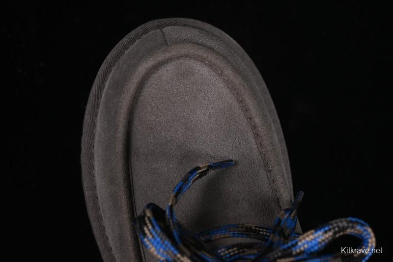 UGG Classic Mini II Fur Lace-Up Platform Mini Boots with Treadlite Outsole - 1143954