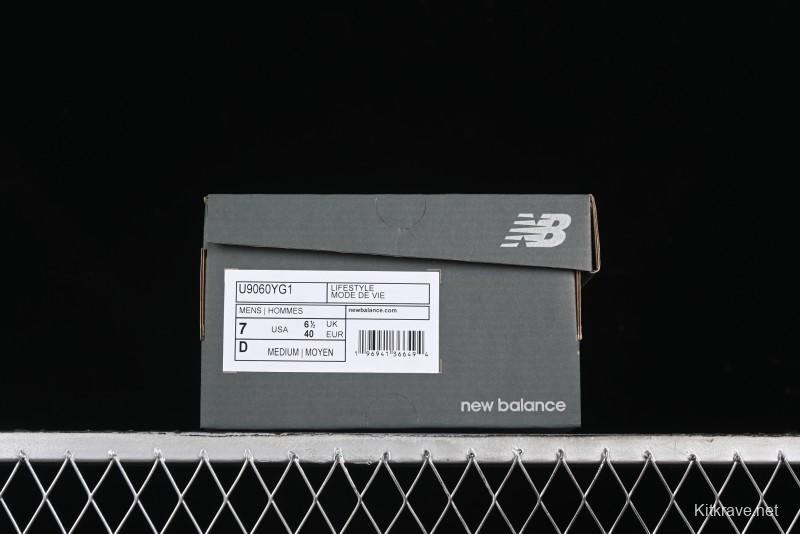 New Balance 9060 Retro Casual Running Shoes with ABZORB Cushioning Technology - U9060YG1