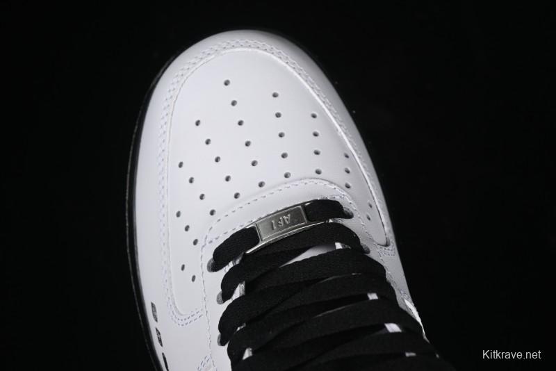 Nike Air Force 1 '07 Low Custom KAWS Bear Print Casual Sneakers - ZH0316-037