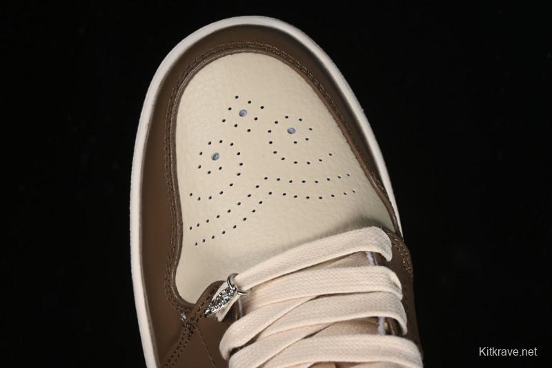 Nike Air Jordan 1 Low AJ1 Black Myth Wukong - Dark Monkey King Low Top Casual Sneakers - HF5753-221