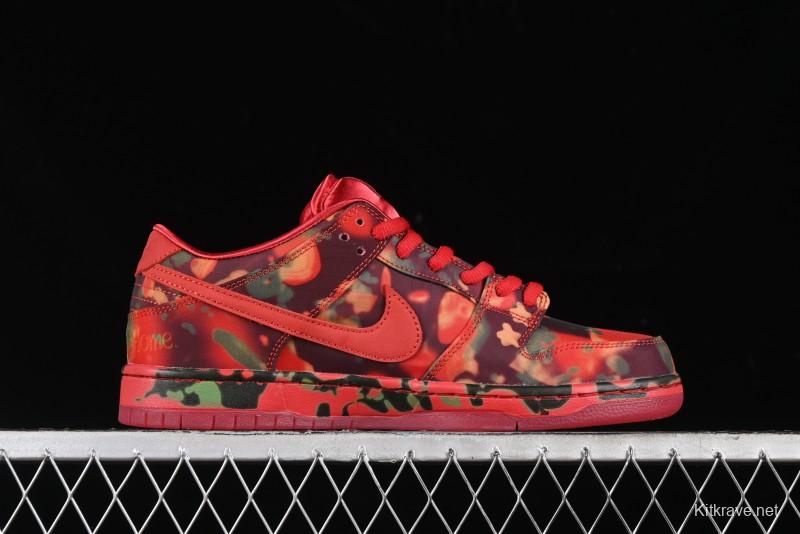 Nike SB Dunk Low The Wizard Of Oz Limited Edition Tear-Away Casual Sneakers - FZ1291-600