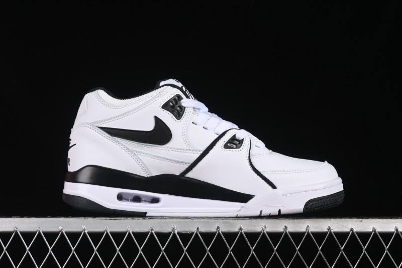 Nike Air Flight 89 Low Basketball Shoes with Air Cushion Technology - HF9382-100