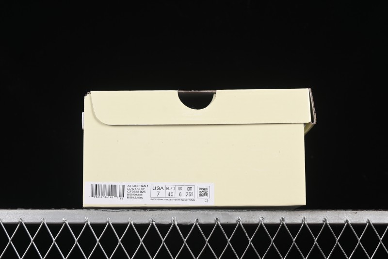 Nike Travis Scott x Fragment Design x Air Jordan 1 Low OG SP AJ1 Retro Casual Sneakers - CF3688-025