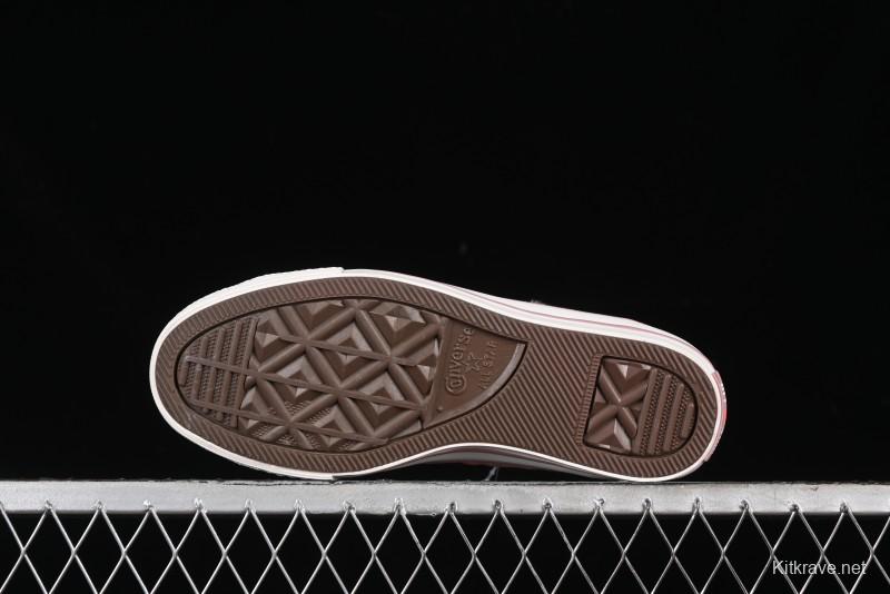 Converse Zoo Happy Pets Series High-Top Casual Sneakers with Plush Lining for Autumn Winter - A12769C