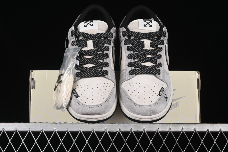 Nike SB Dunk Low OFF-WHITE Collaboration Anniversary Custom Sneakers - DQ1098-521