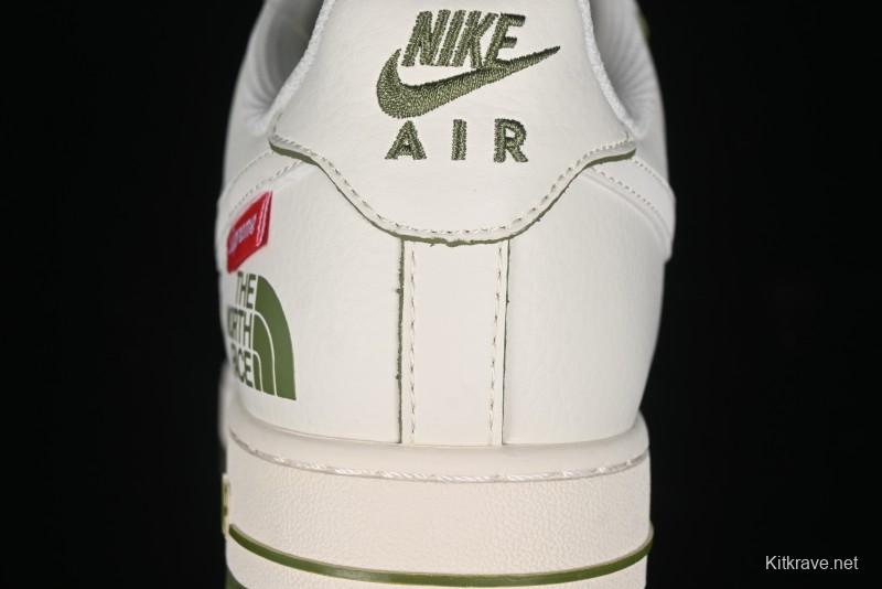 Nike Air Force 1 '07 Low Supreme The North Face Collaboration - Off White Mint Green - XZ1996-527