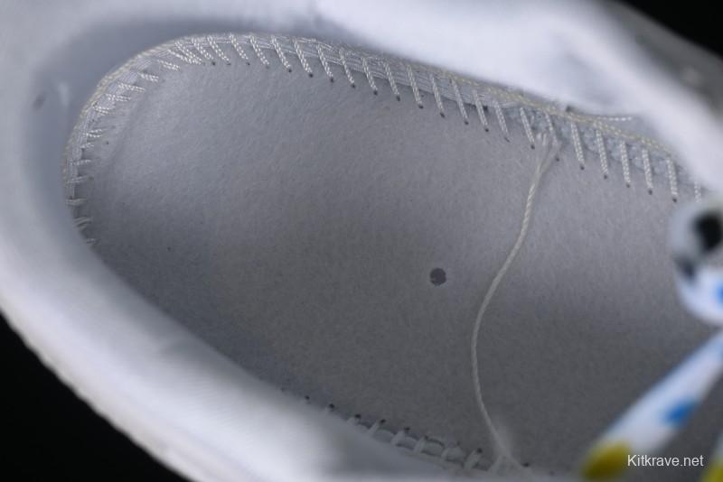 Nike SB Dunk Low Gucci Collaboration - Ink Splatter White Swoosh Anniversary Custom Low-Top Casual Sneakers - FC2025-305