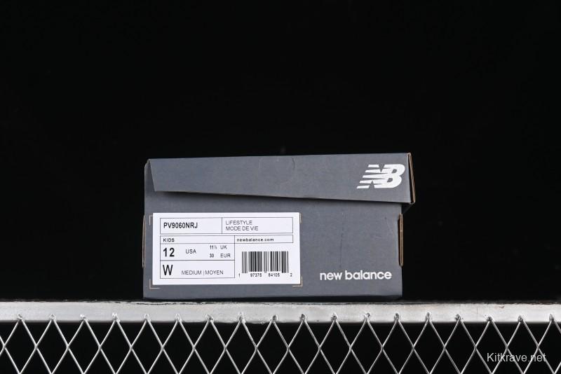 New Balance 9060 Series Hook and Loop Kids Sneakers - PV9060NRJ