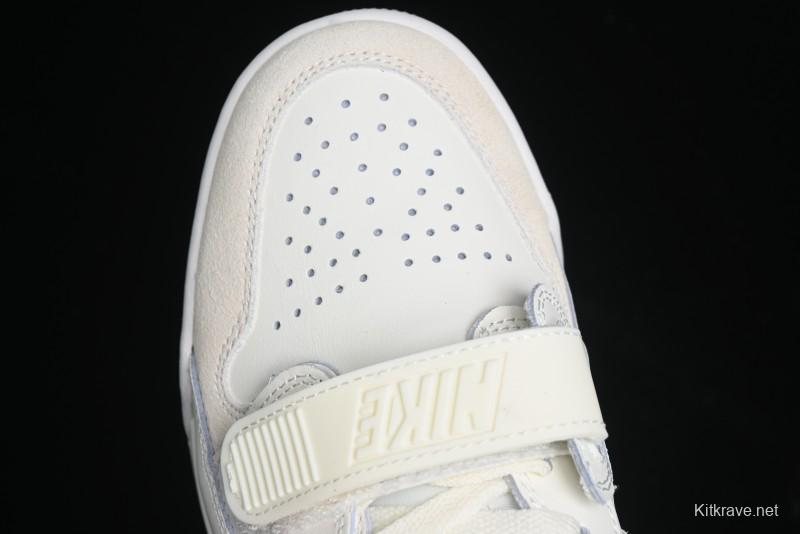 Nike Air Jordan Legacy 312 Low Sneakers with Velcro Strap and Triple Fusion Design - FQ7827-102