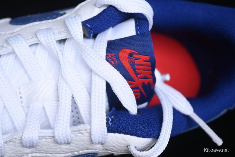 Nike Air Force 1 '07 Low Top Leather Casual Sneakers with Full-Length Air Cushion - CT3839-101