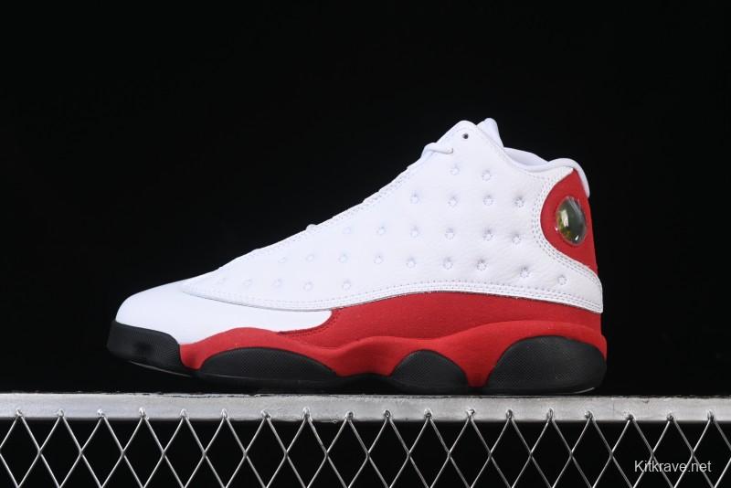 Nike Air Jordan 13 Retro Basketball Shoes with 3D Holographic Cat Eye and Original Carbon Fiber - 414571-122