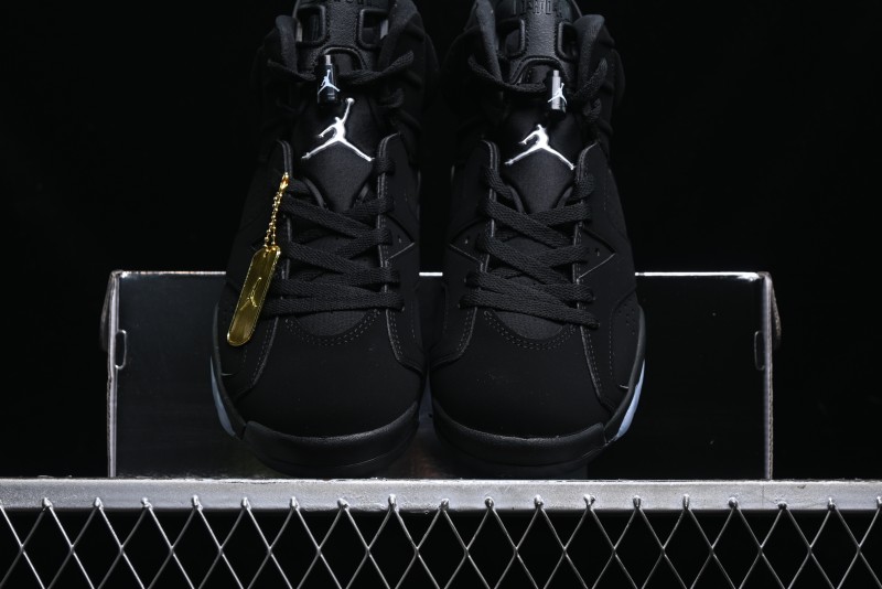 Nike Air Jordan 6 Retro Metallic Silver Basketball Shoes - DX2836-001