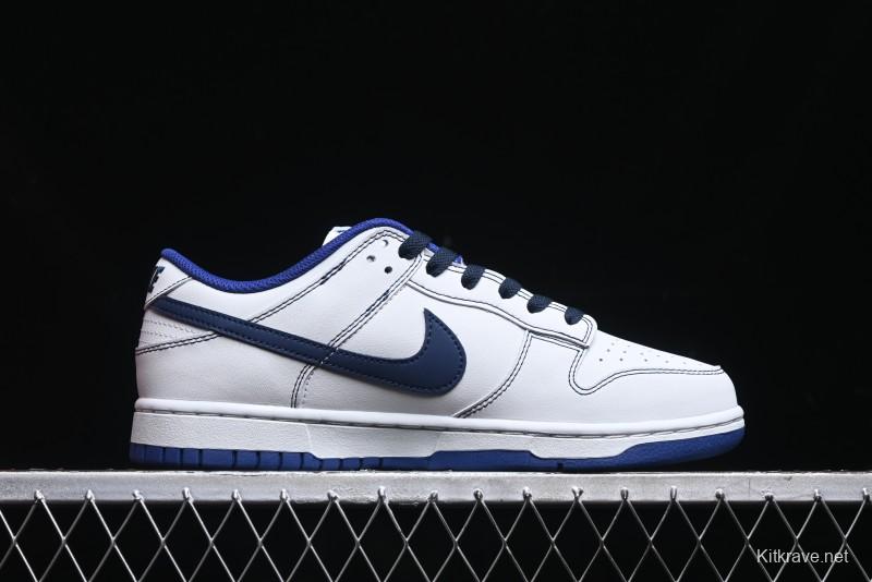 Nike Dunk Low High Street Minimalist Blue Panda Retro Low-Top Casual Sneakers - DD1503-119