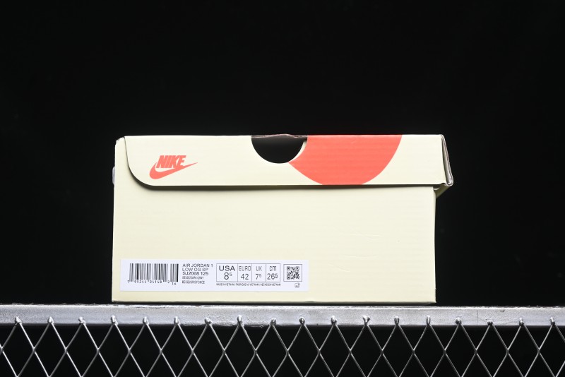 Nike Travis Scott x Fragment Design x Air Jordan 1 Low OG SP AJ1 Retro Sneakers - SJ2068-125