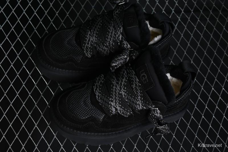 UGG Classic Ultra Mini Mel Dual Color Lace-Up Low-Top Casual Shoes - 1144032