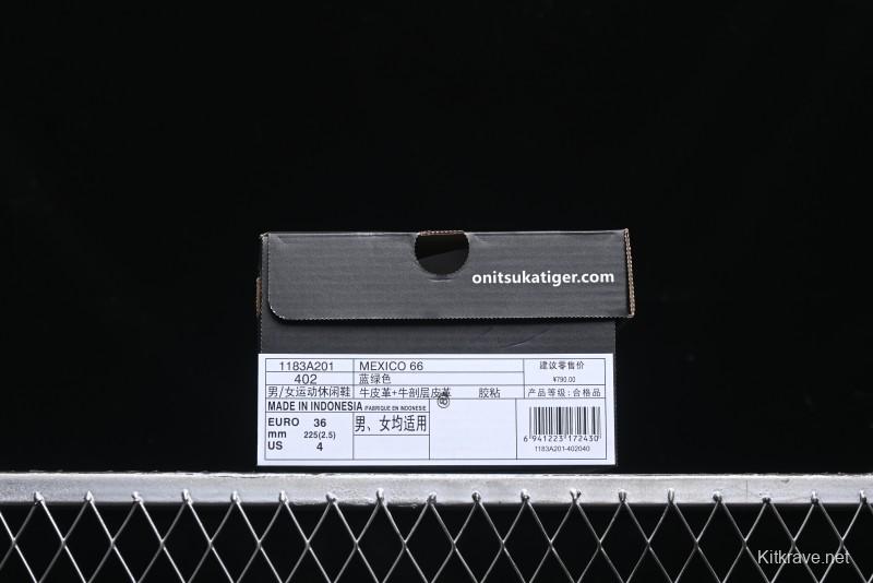 Onitsuka Tiger Mexico 66 Low-Top Leather Running Shoes - 1183A201-402