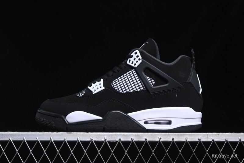 Nike Air Jordan 4 Retro White Thunder Basketball Shoes - FQ8138-001