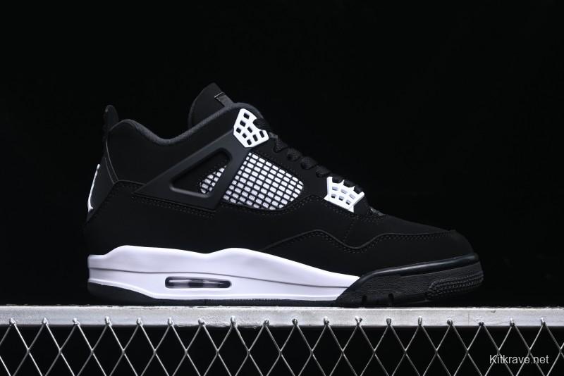 Nike Air Jordan 4 Retro White Thunder Basketball Shoes - FQ8138-001