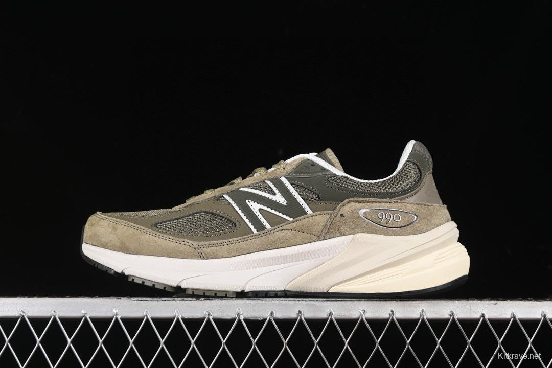 New Balance 990 Series Premium Retro Running Shoes with Carbon Fiber Midsole - M990TB6