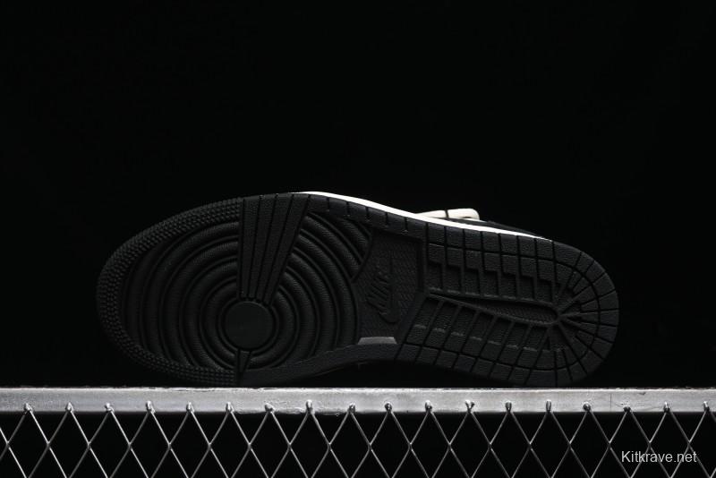 Nike Air Jordan 1 Low OG SP Travis Scott x Fragment Design Collaboration Sneakers - SJ0086-141