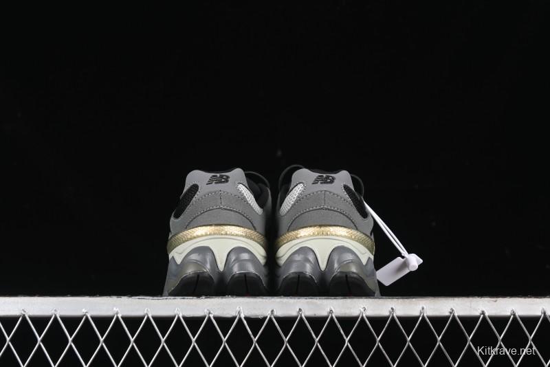 New Balance 9060 Series Hook and Loop Kids Sneakers - PV9060BLK