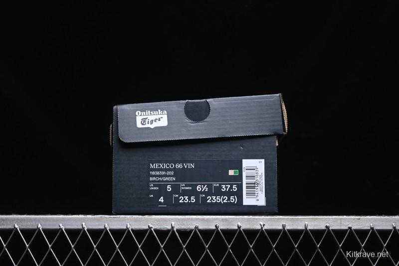 Onitsuka Tiger Mexico 66 Low-Top Leather Sneakers for Casual Running - 1183B391-202