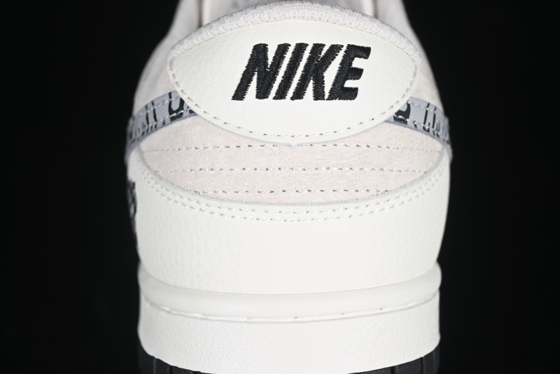 Nike SB Dunk Low UN Collaboration Anniversary Custom Sneakers with Black Swoosh - DJ2024-068