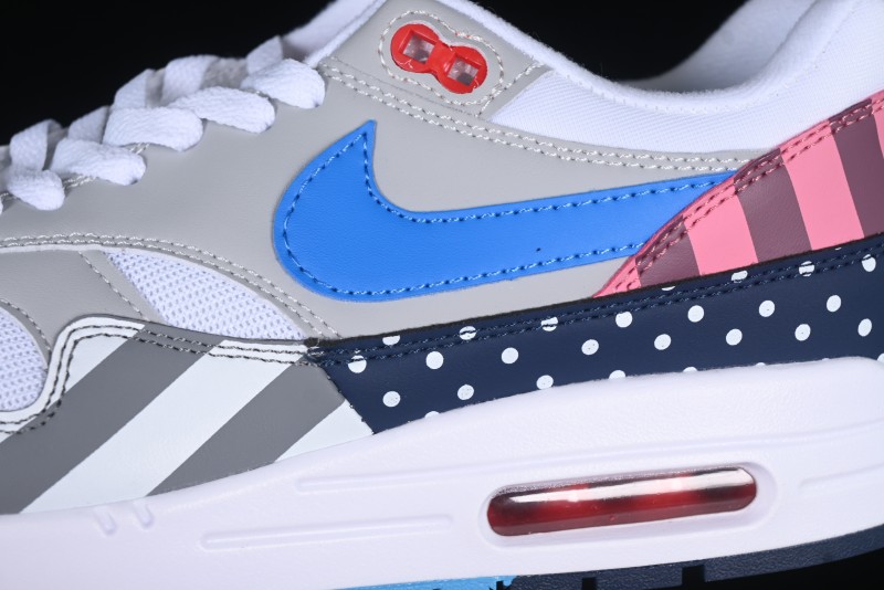 Nike Air Max 1 Retro Running Shoes with Half-Sole Air Cushion - AT3057-100