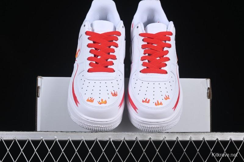 Nike Air Force 1 '07 Low Casual Sneakers with Built-in Full-Length Air Cushion - CW2288-111