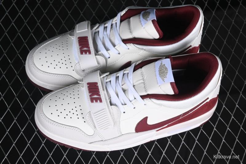 Nike Air Jordan Legacy AJ312 Low Top Sneakers with Velcro Strap and Triple Design - IB4712-161