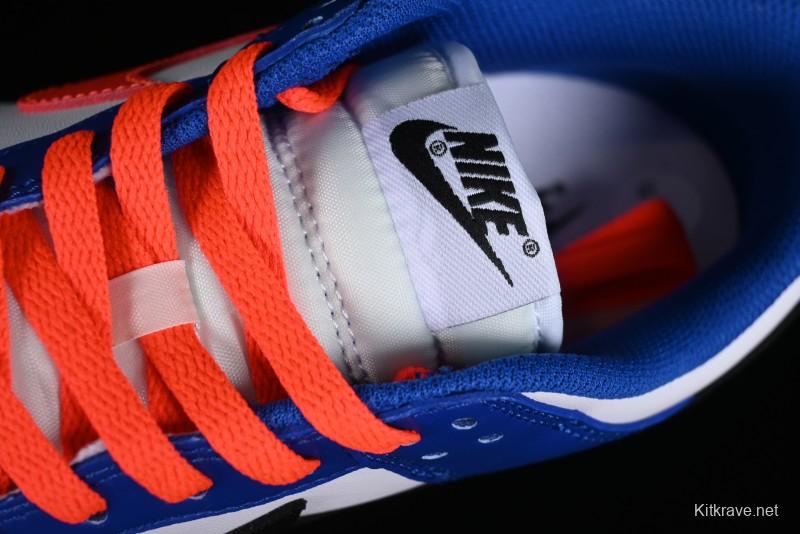 Nike Dunk Low SB Casual Skate Shoes in White Blue Red - CW1590-104