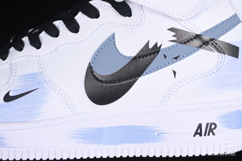 Nike Air Force 1 '07 Mid Custom Paint Anime Theme Casual Sneakers - ZH0316-056