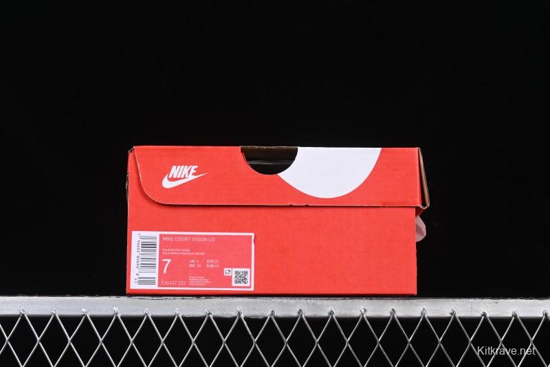 Nike Court Vision Low Lo Retro Casual Sneakers with Breathable Design - FJ5437-133