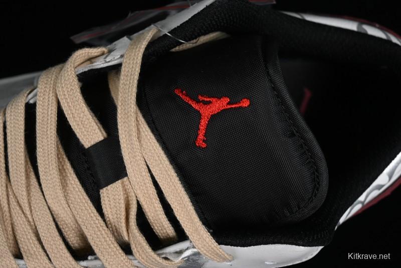 Nike Air Jordan 1 Low AJ1 CNY Year of the Dragon Limited Edition 'Mischievous Panda' Retro Basketball Shoes - 553558-066