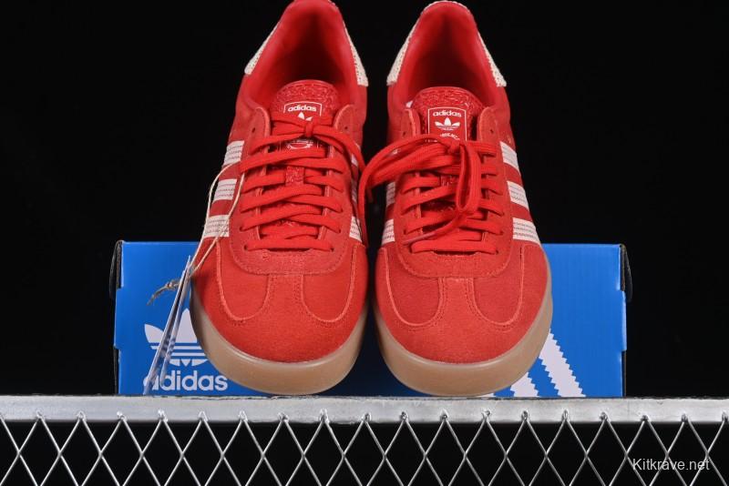 Adidas Originals Gazelle Indoor JI2756 Three Stripes Retro Casual Slip-Resistant Low-Top Sneakers - JI2756