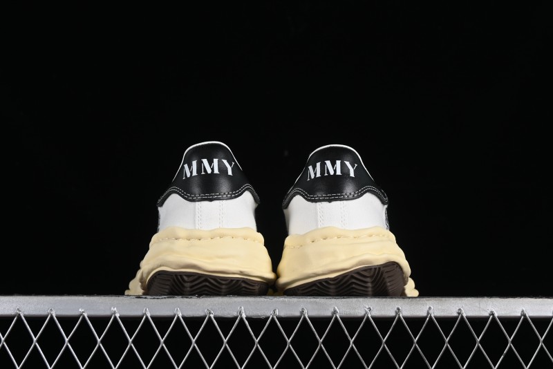 Wayne MMY Original Sole Leather Low Sneaker with Deconstructed Ice Cream Sole - W.E5