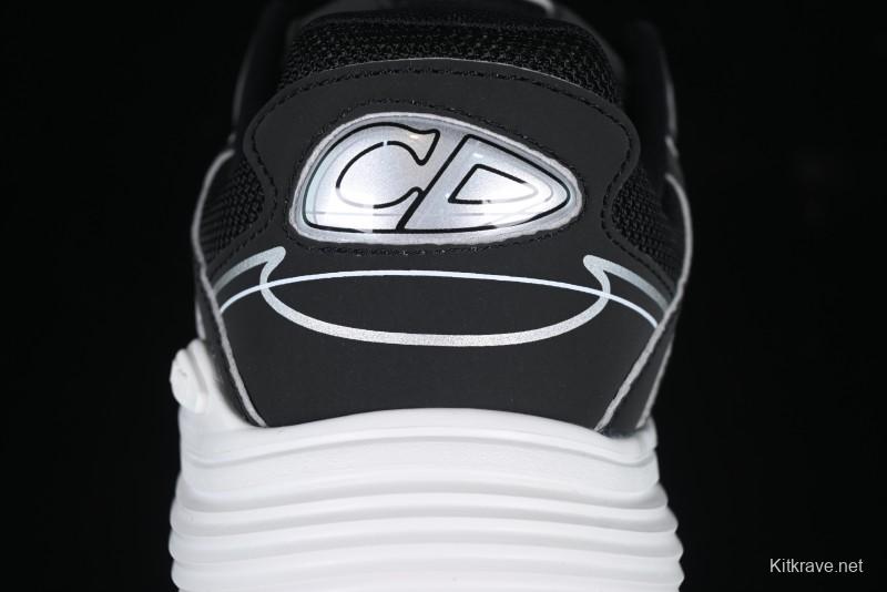 Dior B30 Sneakers with Reflective CD30 Logo and Lightweight Rubber Sole - CD30