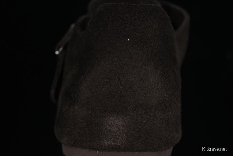 Birkenstock London BS Unisex Slip-On Casual Shoes with Soft Suede Leather and Lambswool Insole - BS