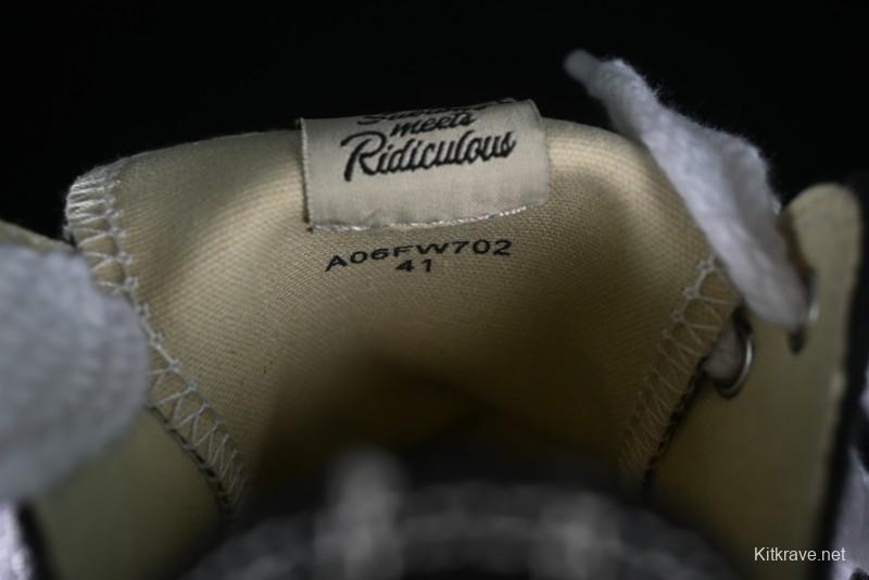 Wayne MMY Original Sole Leather Low Sneaker with Deconstructed Ice Cream Sole - W.E5