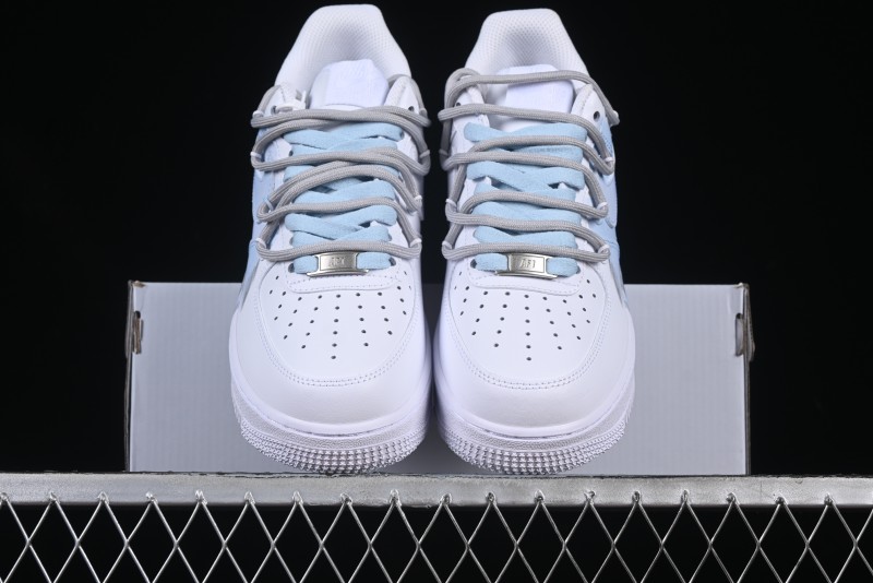 Nike Air Force 1 '07 Low Blue Storm Casual Sneakers - YY2024-626