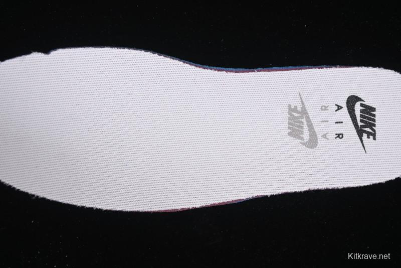 Nike Air Force 1 Shadow Low-Top Sneakers with Lightweight EVA Midsole and Anti-Slip RB Rubber Outsole - DZ1847-110