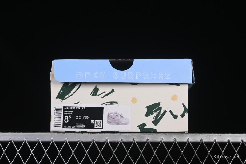 Nike Air Force 1 '07 Low Heart Bow Low-Top Casual Sneakers - FC1122-333