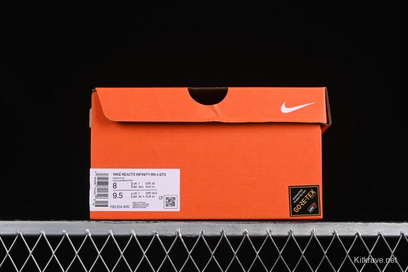 Nike Infinity Run 4 Gore-Tex Waterproof Road Running Shoes with ReactX Foam - FB2204-600