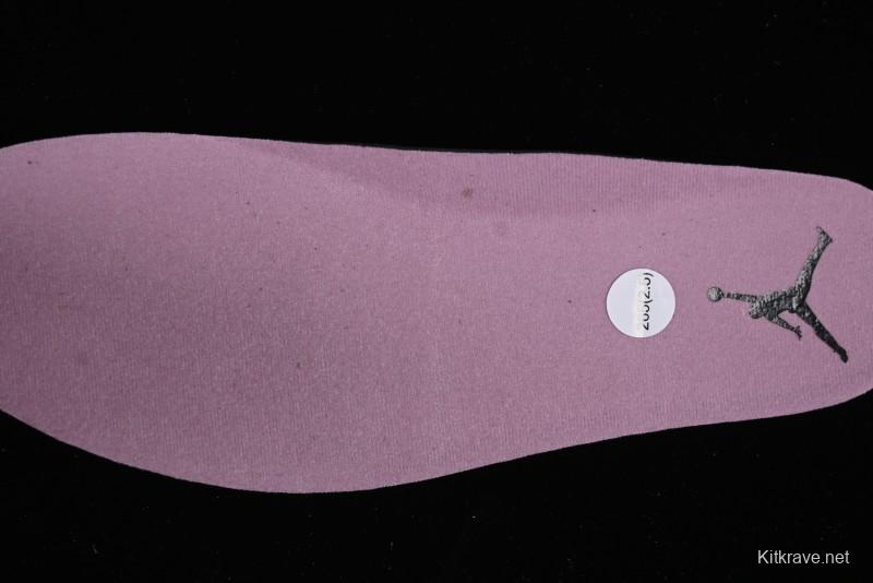 Nike Air Jordan 4 Retro "Orchid" Sneakers with Suede Upper and Cement Grey Accents - AQ9129-501