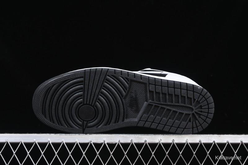 Nike Air Jordan 1 Low AJ1 Reverse Panda Low-Top Lifestyle Basketball Shoes - 553560-172