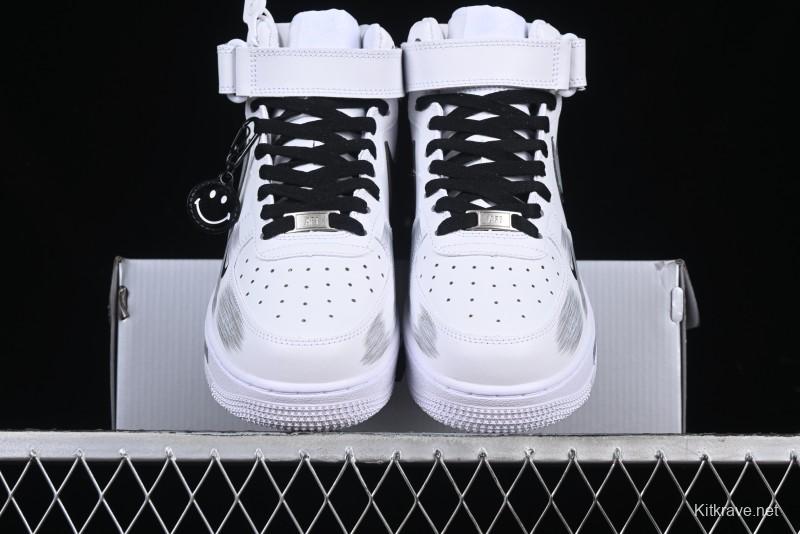 Nike Air Force 1 '07 Mid Custom Print Anime Theme Casual Sneakers - ZH0316-053